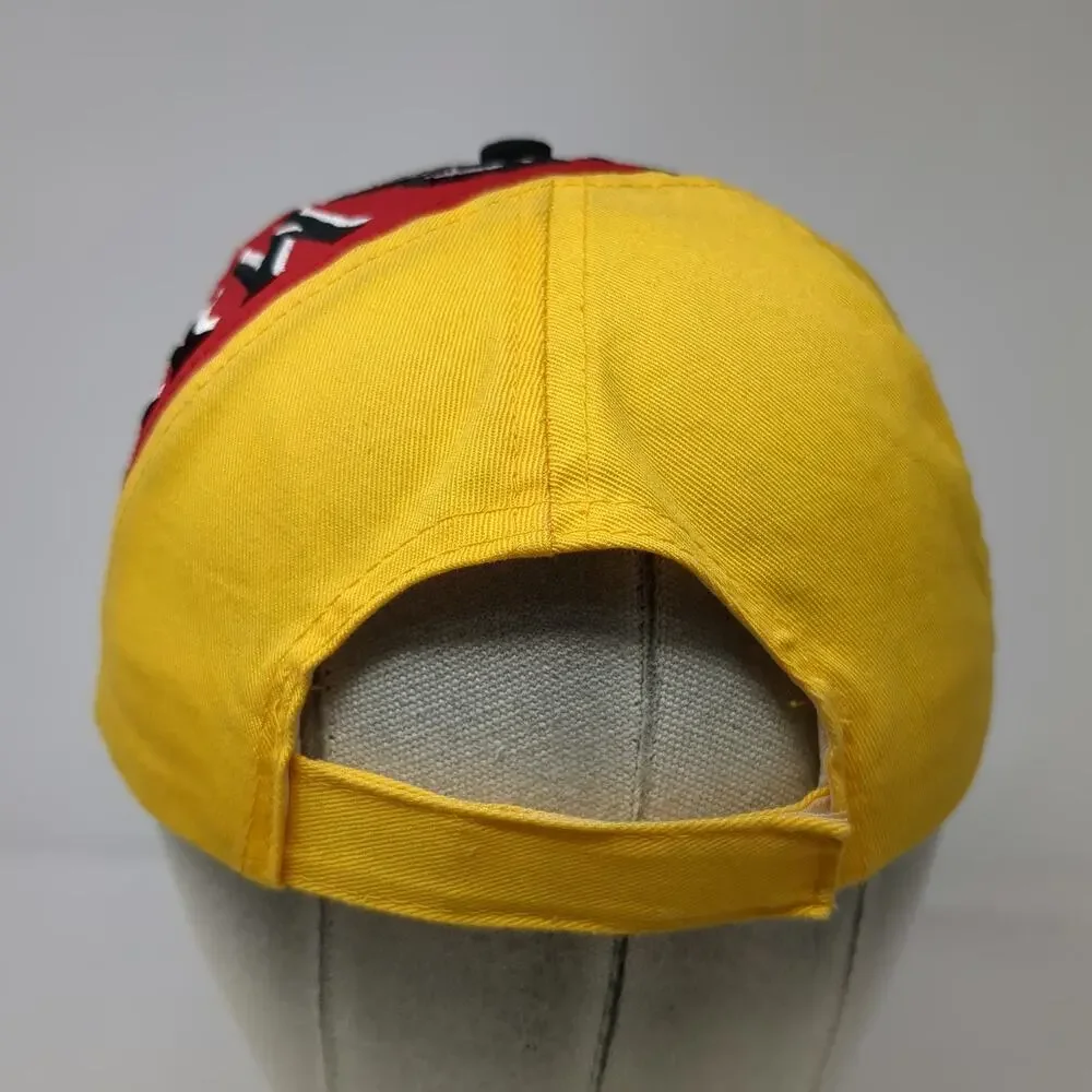 Horst Knab Germany Baseball Cap Red Black Yellow One Size Embroidered Crest Hat
